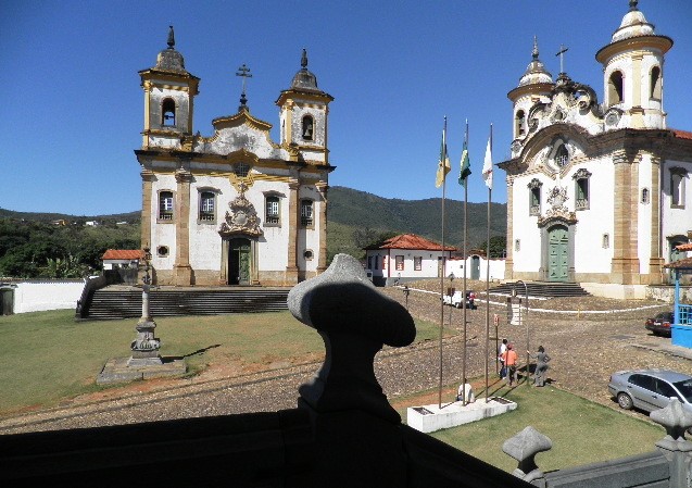 Igreja Sao Francisco de Assis und Igreja Nossa Senhora do Carmo/Mariana