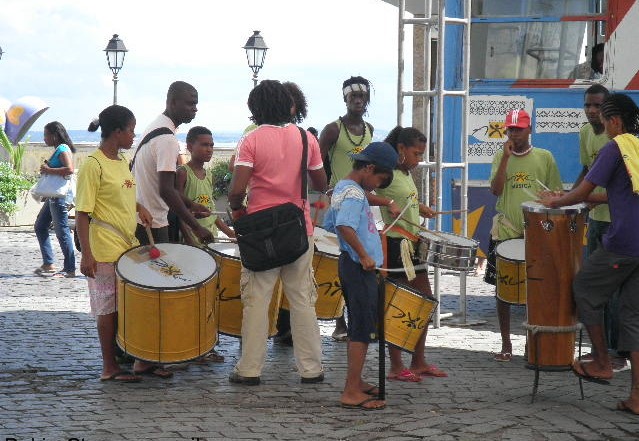 Olodum von Salvador de Bahia