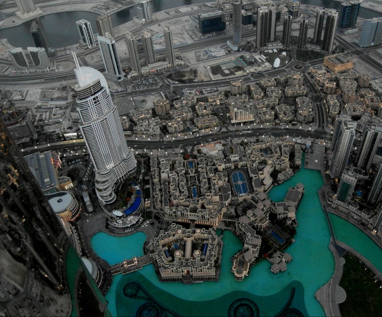 Blick vom Burj Khalifa-148. Stock/Dubai