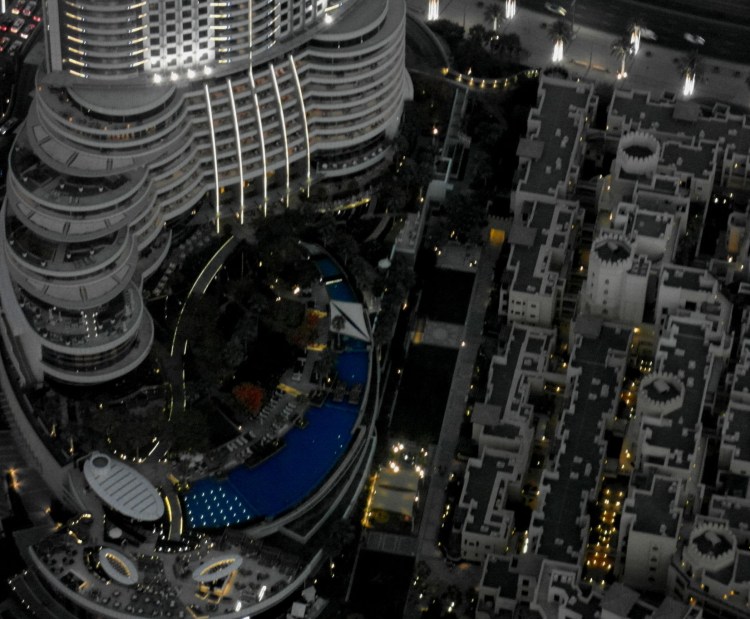 Blick vom Burj Khalifa-124. Stock/Dubai