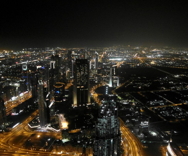Blick vom Burj Khalifa-124. Stock/Dubai
