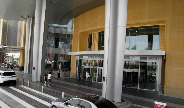 Mall of the Emirates-Zufahrt/Dubai