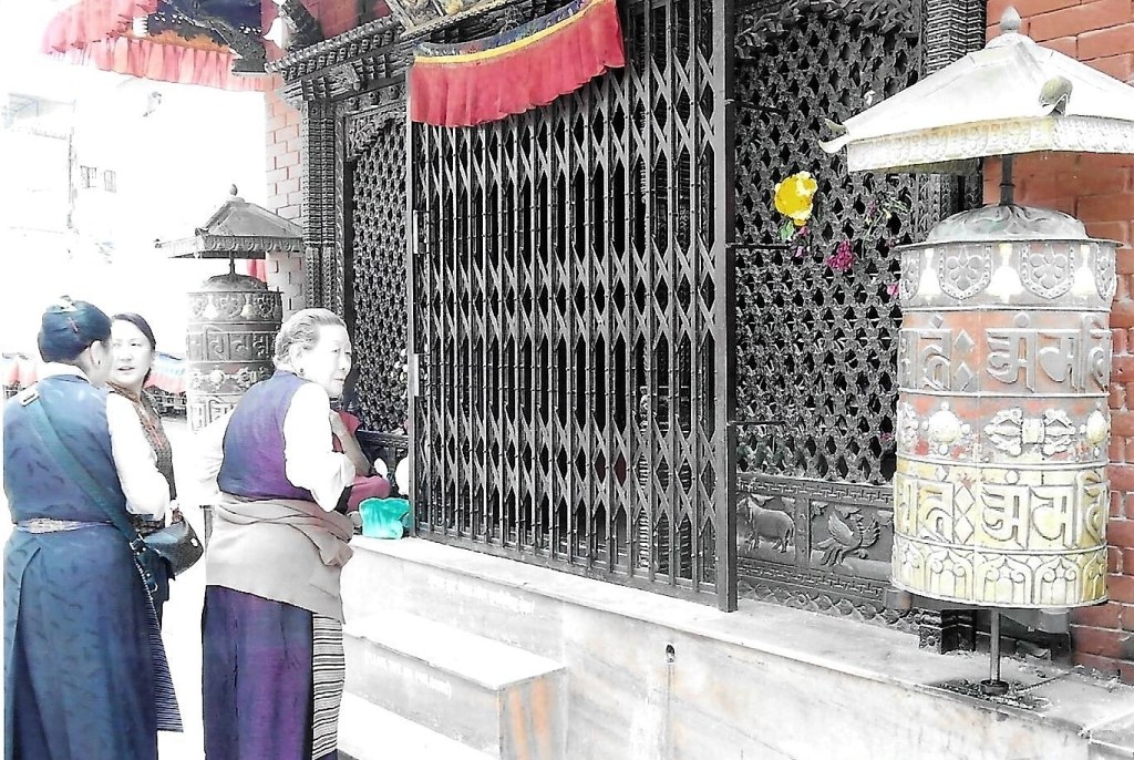 Gebetsmühlen/Kathmandu