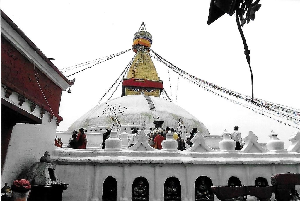 2000 Jahre Swayambhunath Stupa/Kathmandu