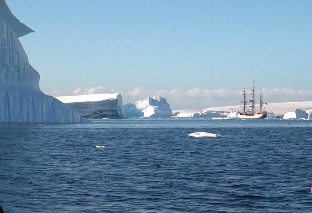 Die Europa (Bj. 1911) in der Antarktis