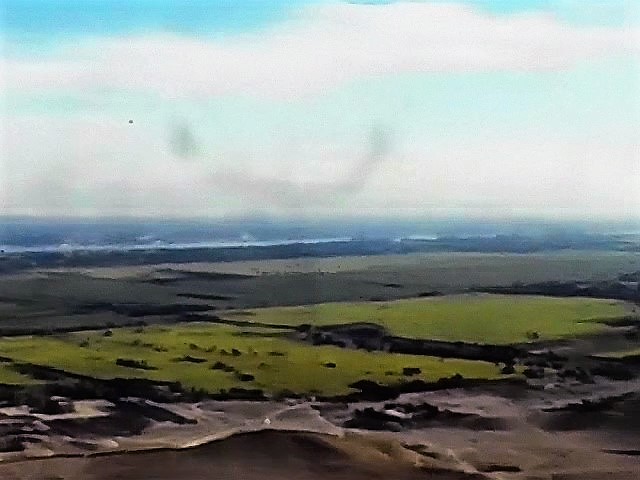Luxor, Blick von Oberhalb des Grabmals der Hatschepsut