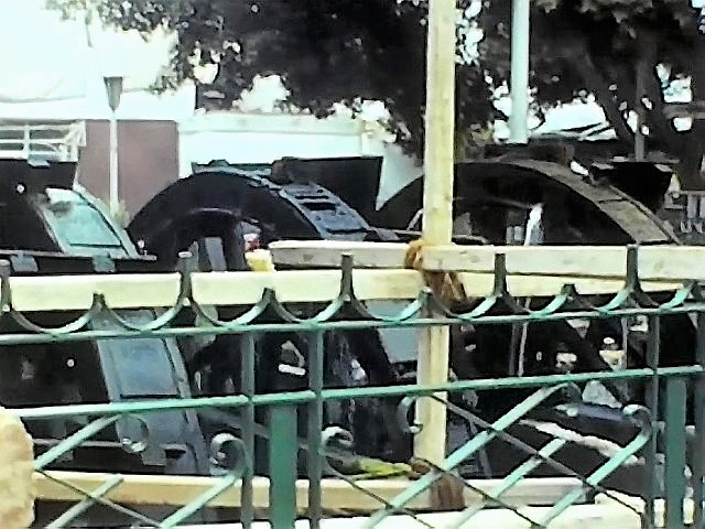 Oase Medine el-Faiyum, 5m hohe Wasserräder