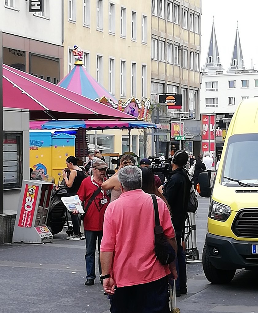 Multikulturelle Fußgängerzone